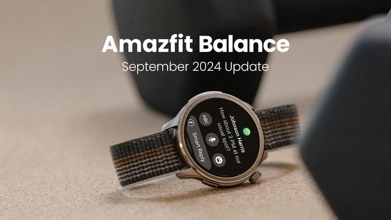 Amazfit Balance Update