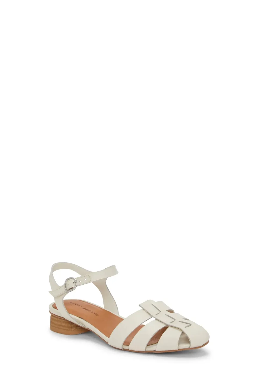 Image of Lucky Brand Zilma Fisherman Sandal - Women's Accessories Shoes Sandals in Buff
