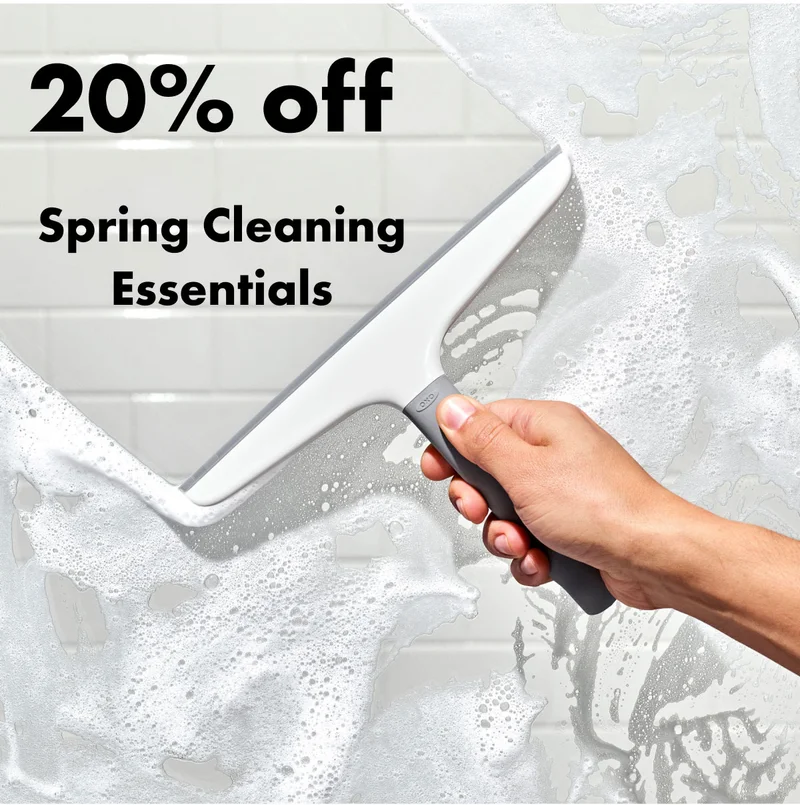 20% off Spring Cleaning Sale