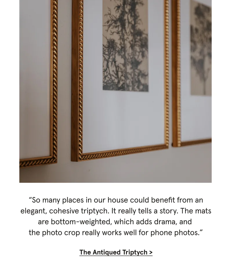 The Antiqued Triptych