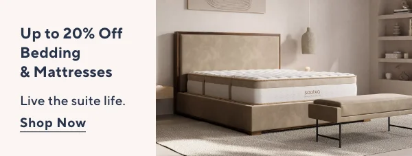 Up to 20% Off Bedding & Mattresses