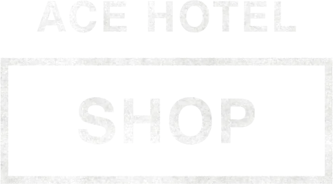 ace hotel shop logo