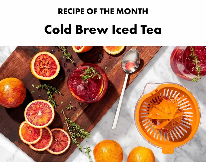 Recipe of the month | Cold brew iced tea