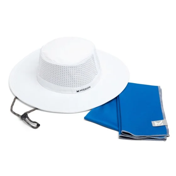 MISSION Cooling discount code Unisex Bucket Hat & MAX Cooling Towel