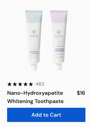 Nano-Hydroxyapatite Whitening Toothpaste [ADD TO CART]