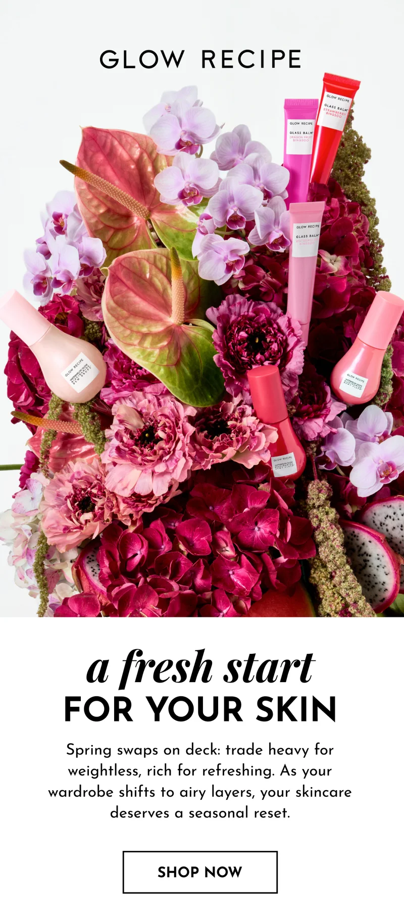 A fresh start for your skin - spring swaps