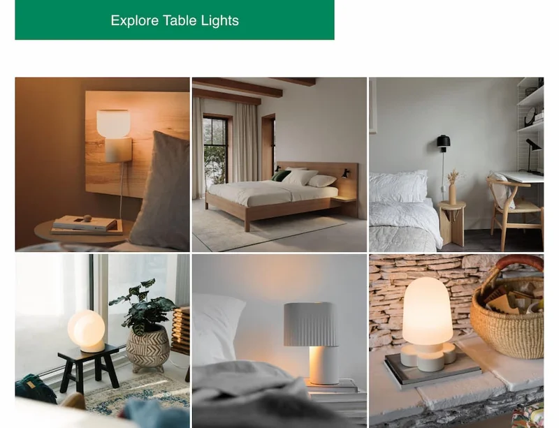 Explore Table Lights