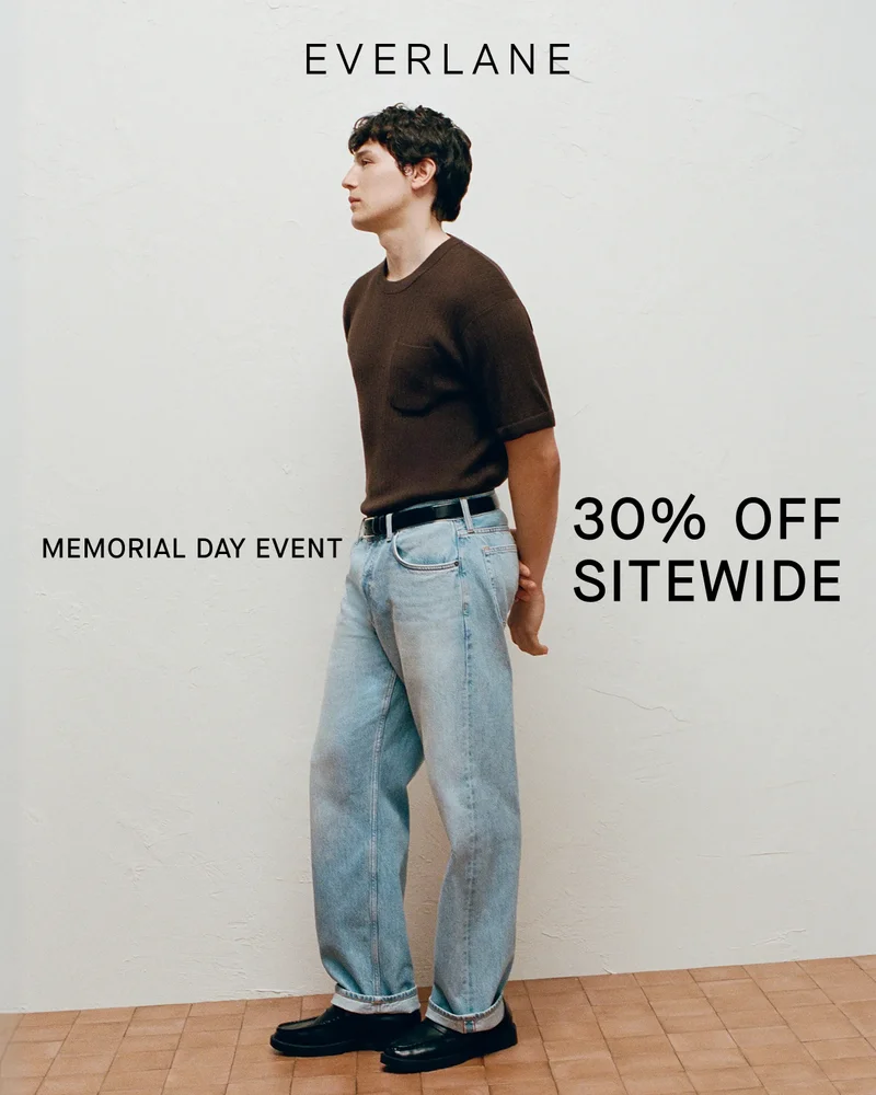 Image | Everlane |  Memorial Day Event | 30% Off Sitewide