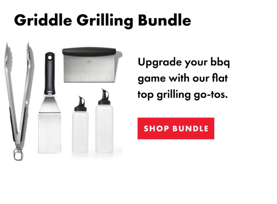 Griddle grilling bundle. Shop bundle.
