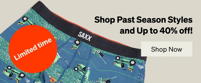 Past season styles up to 40% off