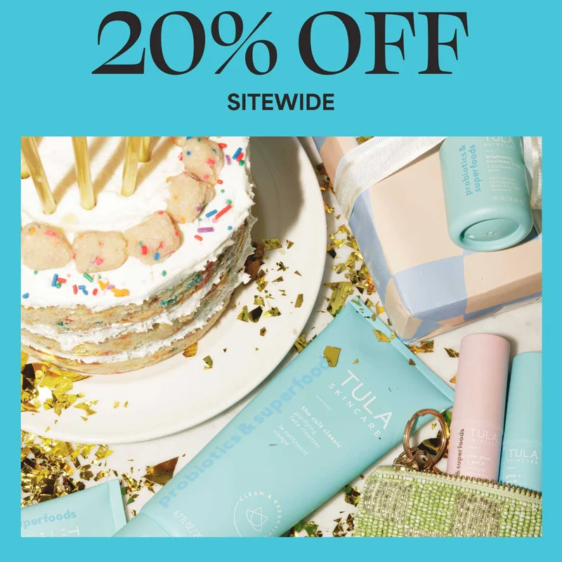 20% OFF SITEWIDE