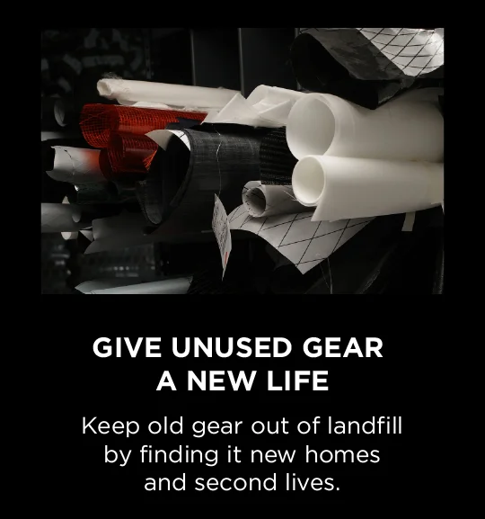 give unused gear a new life