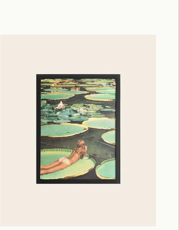 Lily Pond Lane - Limited Edition Foil Art Print