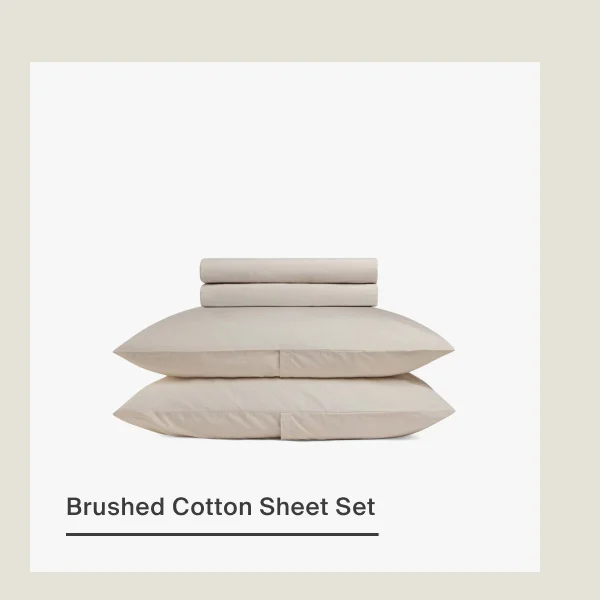 Brushed Cotton Sheet Set