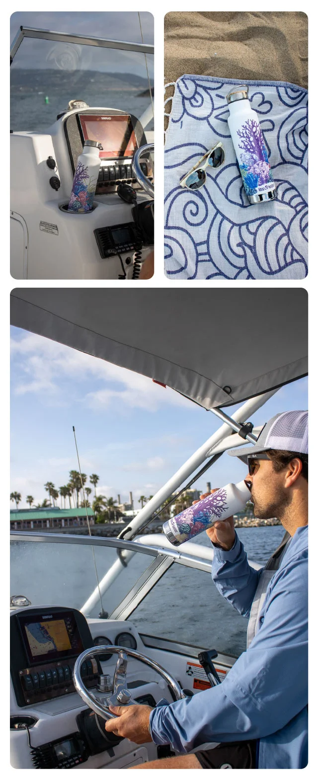 Ocean Day Bottles - Lifestyle Images