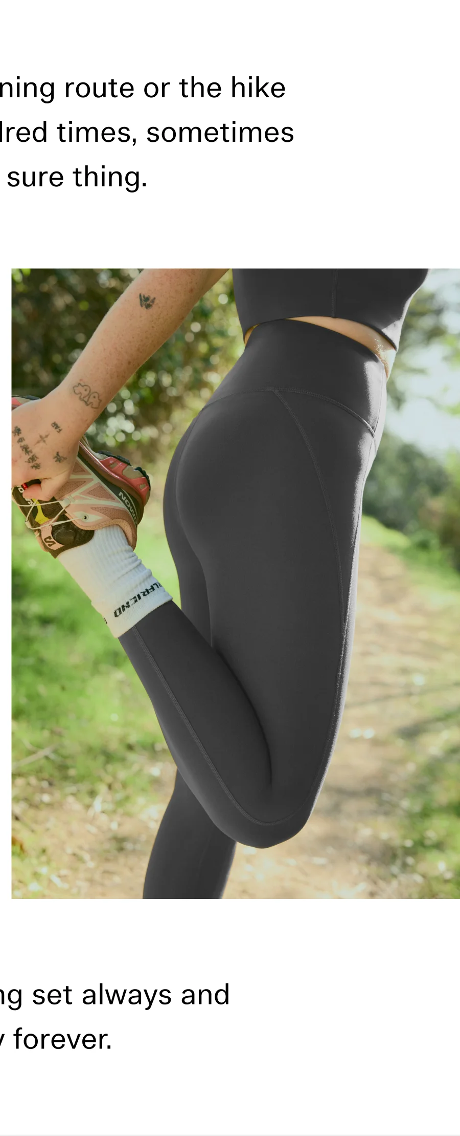 Like your favorite running route or the hike you’ve been on a hundred times, sometimes you need a sure thing. | Our #1 best-selling set always and probably forever.