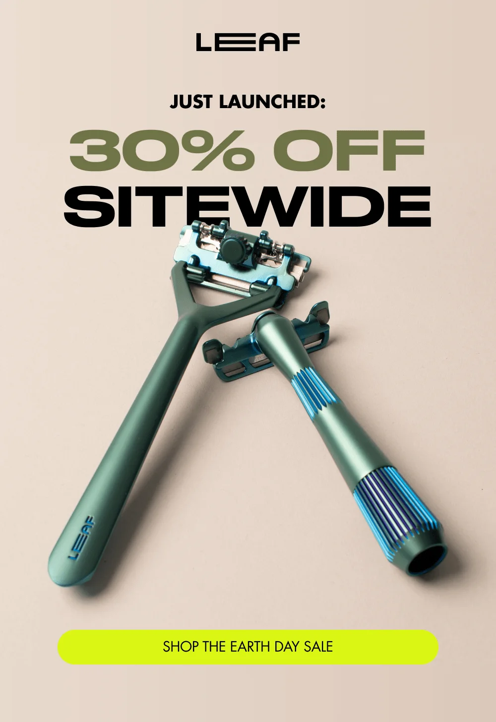 JUST LAUNCHED: 30% OFF SITEWIDE SHOP THE EARTH DAY SALE