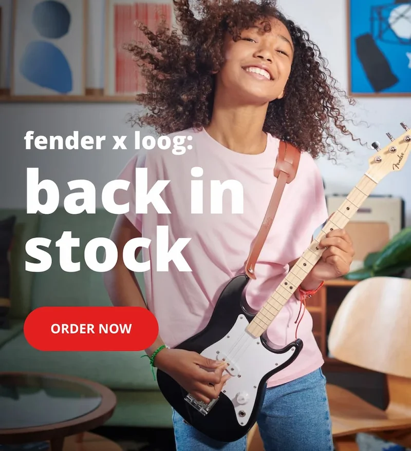 fender x loog: back in stock - ORDER NOW