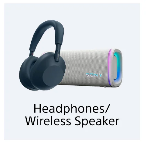 Headphones/wireless speaker