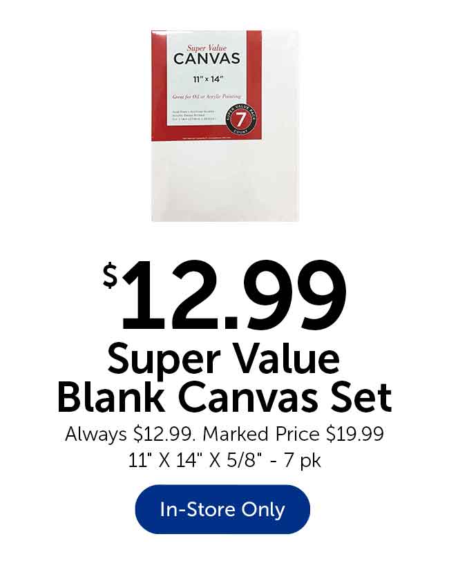 7-Pk Canvas Set