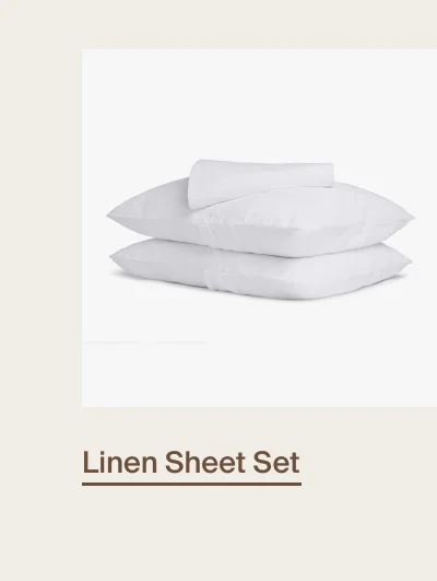 Shop Linen Sheet Set