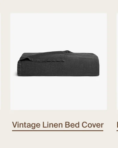 Shop Vintage Linen Bed Cover