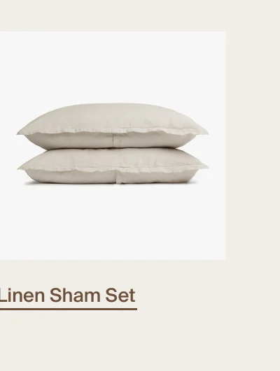 Shop Linen Sham Set