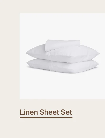 Shop Linen Sheet Set