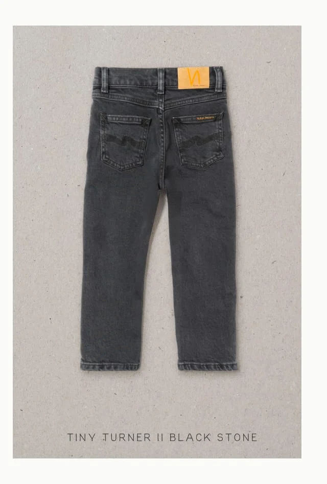 Tiny Turner II Black Stone Denim