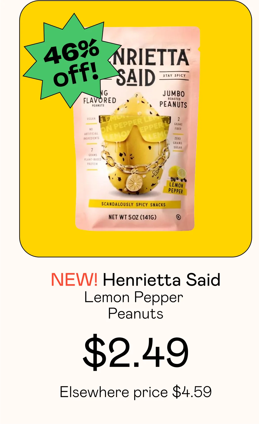 Lemon Pepper Peanuts