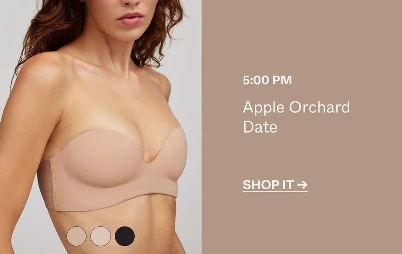 Boost Lift Up Strapless Bra - Apple Orchard Date