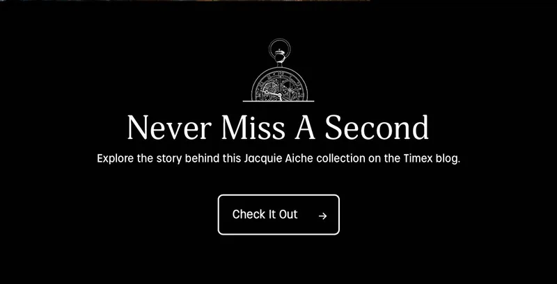 Never Miss A Second | Explore the story behind this Jacquie Aiche collection on the Timex blog. | Check It Out