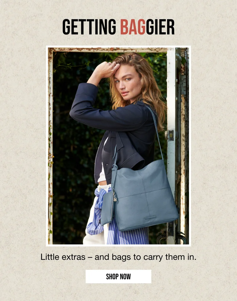 Getting Baggier | Shop Now