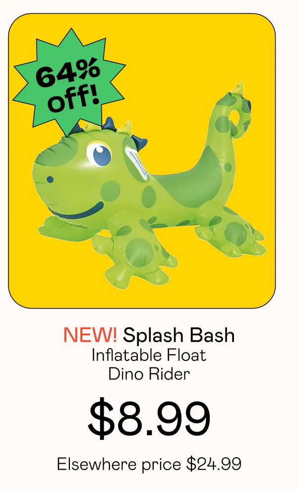 Inflatable Float Dino Rider