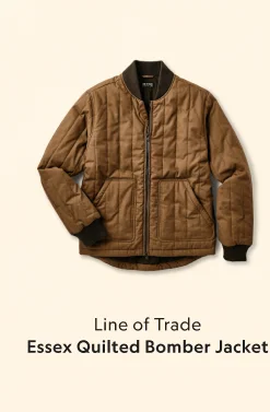 Essex Quilted Bomber Jacket