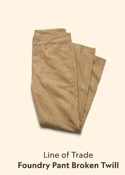 Foundry Pant Broken Twill