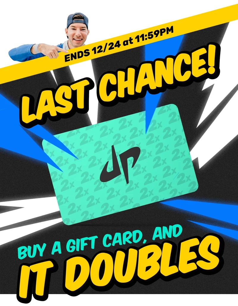 Buy a gift card, and it DOUBLES!