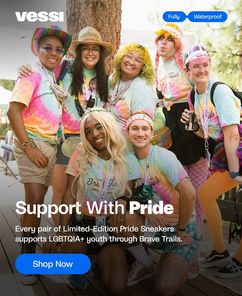 Support With Pride Every pair of Limited-Edition Pride Sneakers supports LGBTQIA+ youth through Brave Trails.. Shop now