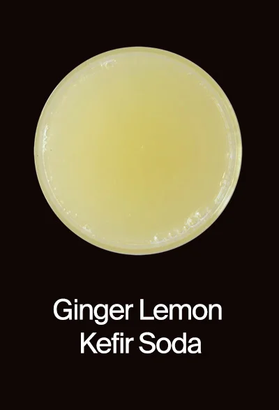 Kefir Soda, Ginger Lemon