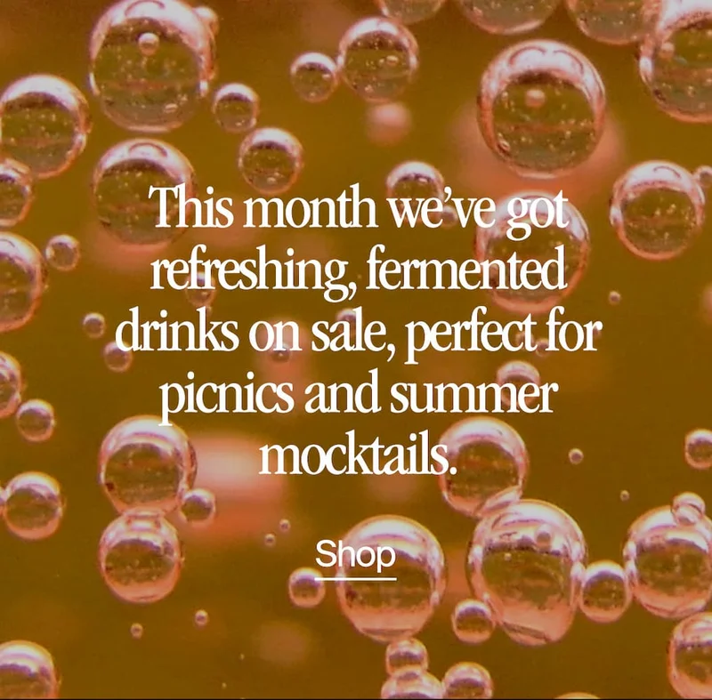 Shop kombucha and kefir