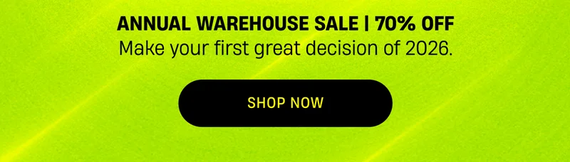 Annual Warehouse Sale | 70% Off | Shop Now