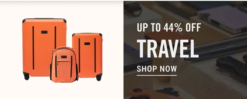 Shop Up to 44% Off Travel