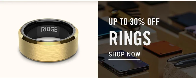 Shop Up to 30% Off All Rings
