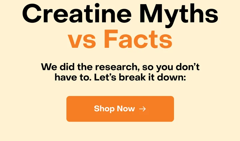 Creatine Myths vs Facts