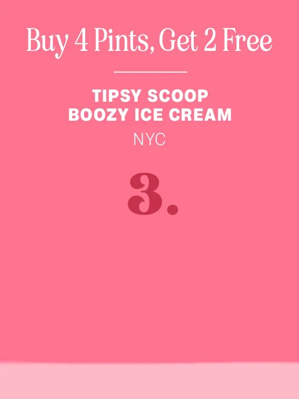 Tipsy Scoop Boozy Ice Cream