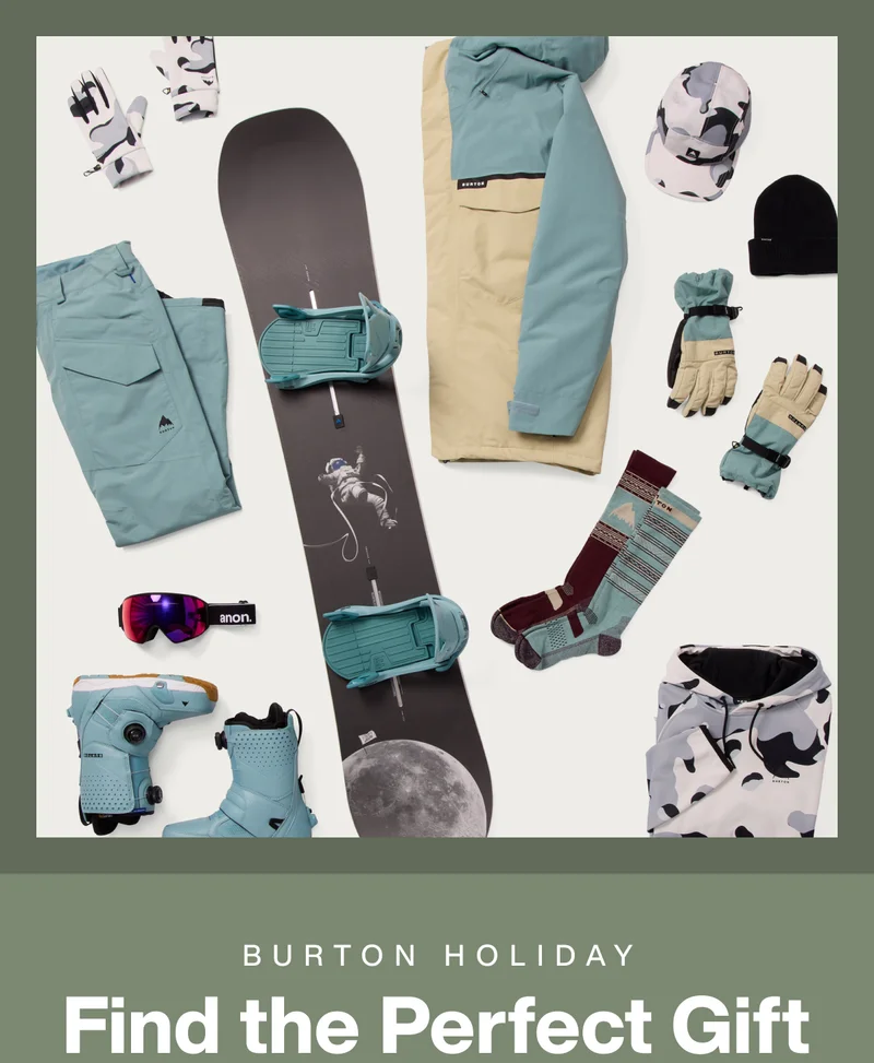 Burton Gift Guides - Gifts for Everyone