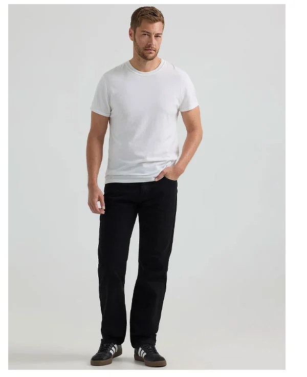 Men's 100% Cotton Regular Fit Straight Leg Heavyweight Jean