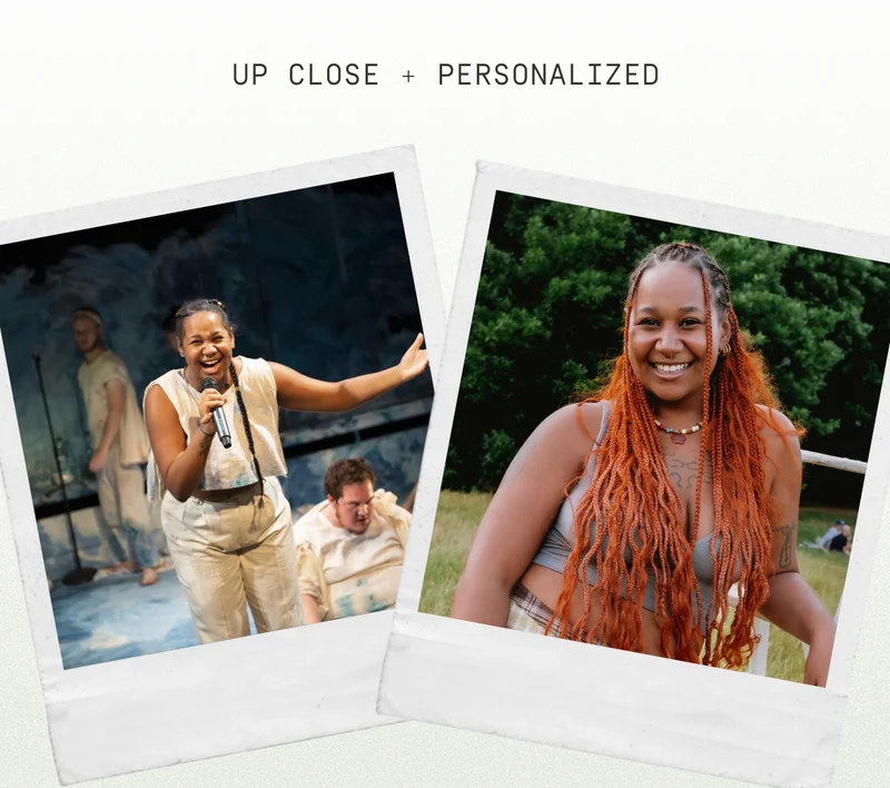 Up close + personalized