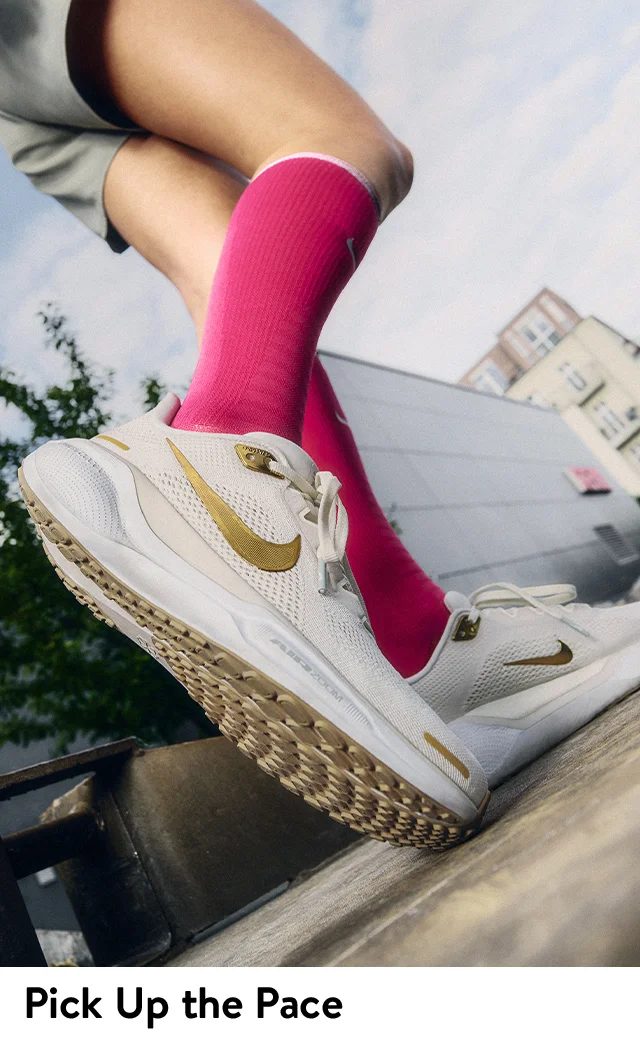 Women wearing Nike Pegasus 41 sneakers.