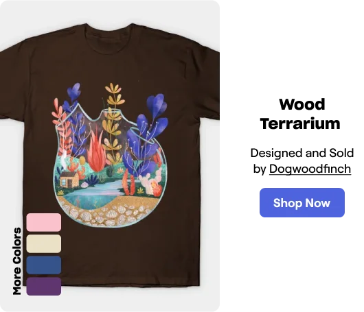 Wood Terrarium T-Shirt